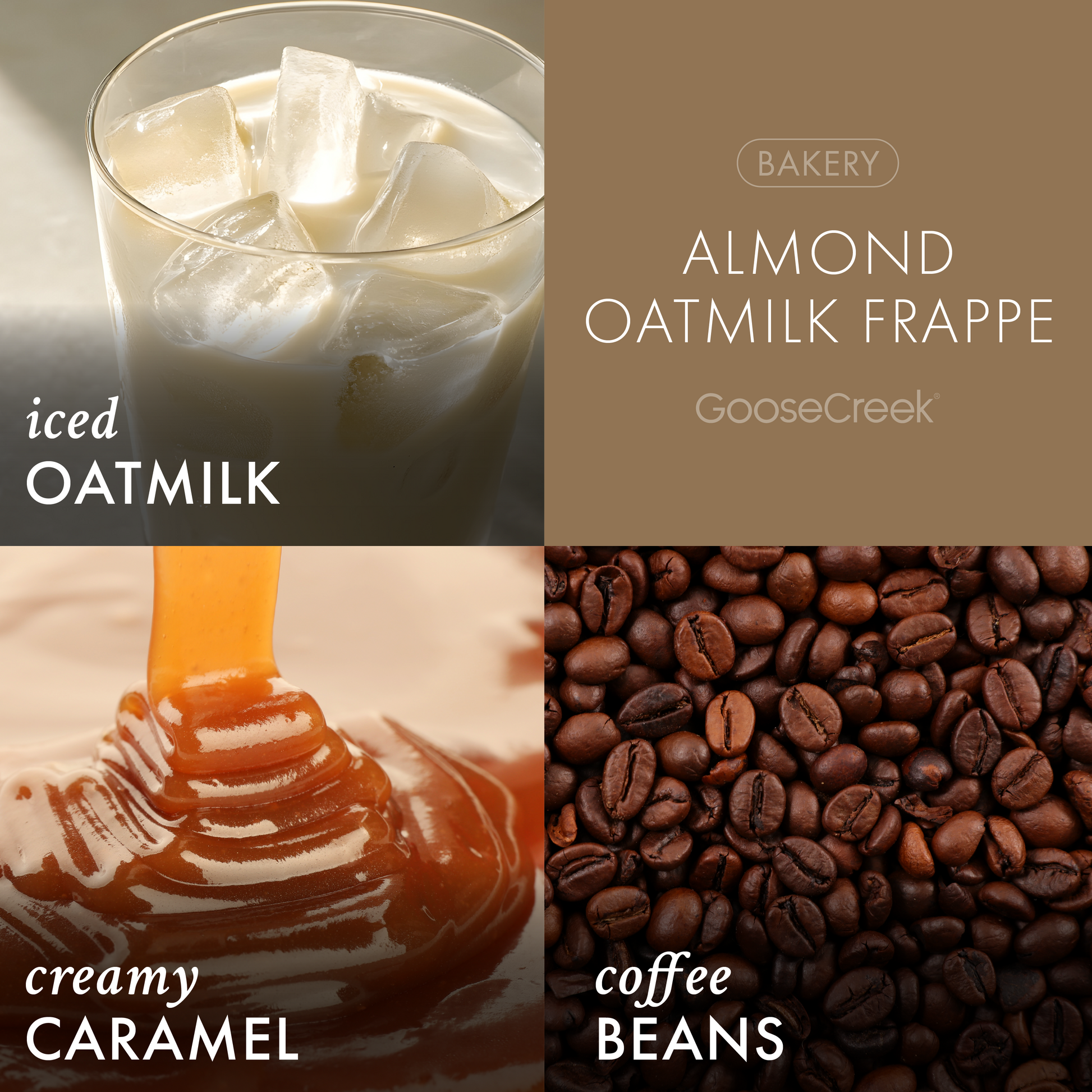 Almond Oatmilk Frappe 3-Wick Candle