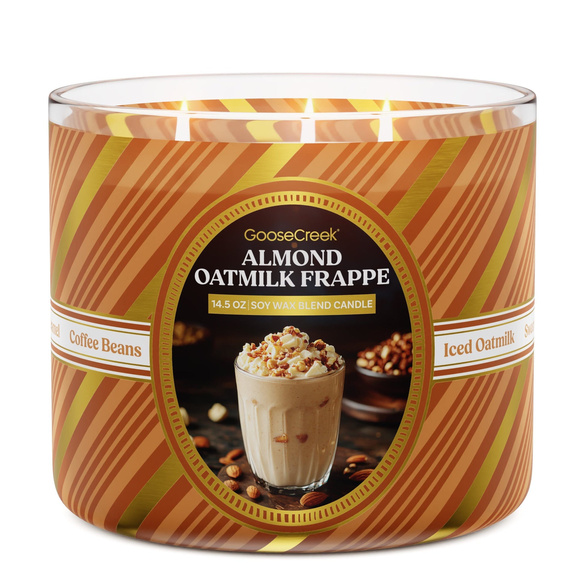 Almond Oatmilk Frappe 3-Wick Candle