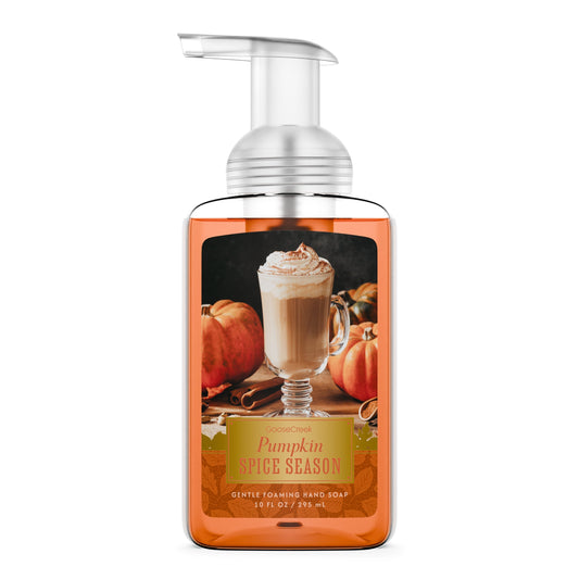 Pumpkin Spice Season Lush Foaming Hand Soap