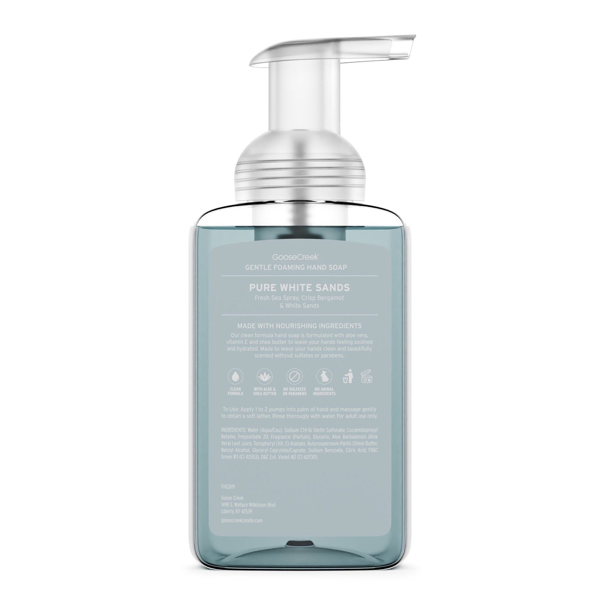 Pure White Sands Lush Foaming Hand Soap